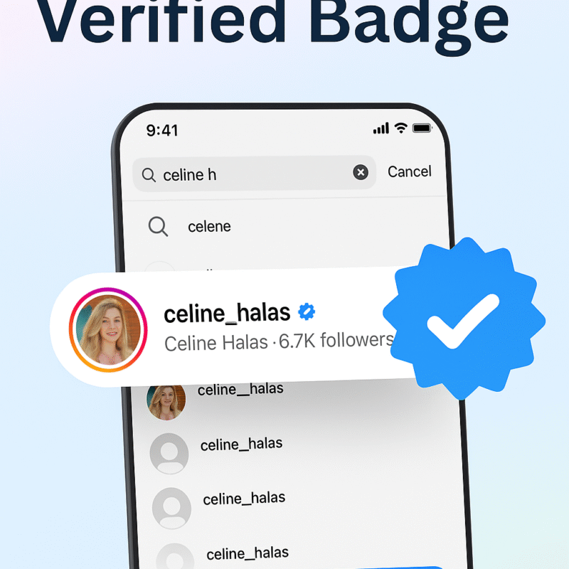 Facebook Verified Badge For 1 Year